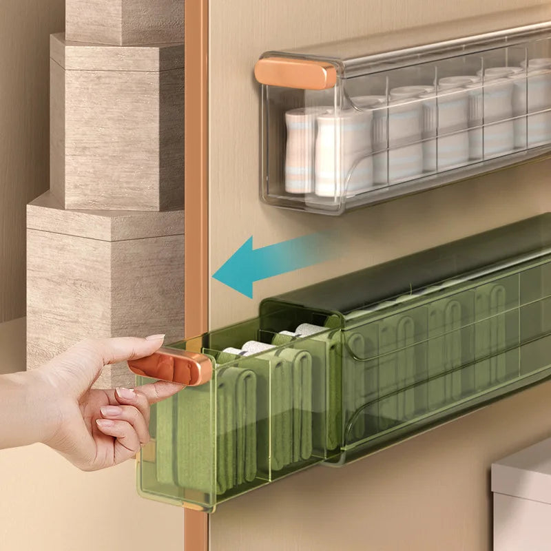 Chic Wall-Mounted Sock Organizer™