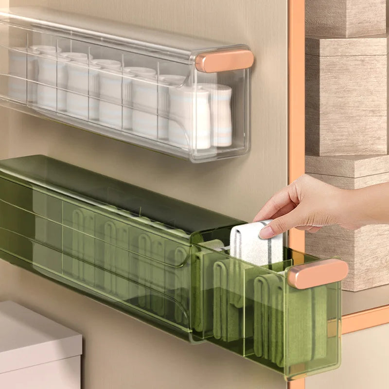 Chic Wall-Mounted Sock Organizer™